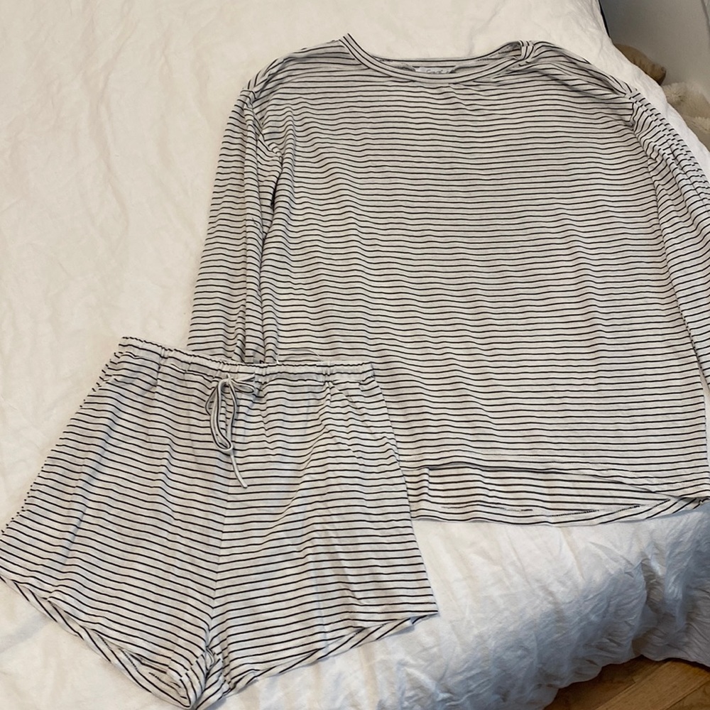 Sabo Skirt Striped Set